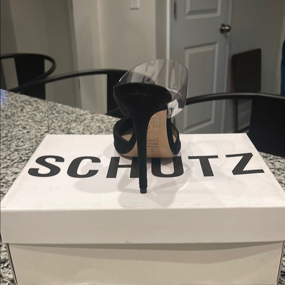 Schutz Black Women's Heels - Picture 3 of 4
